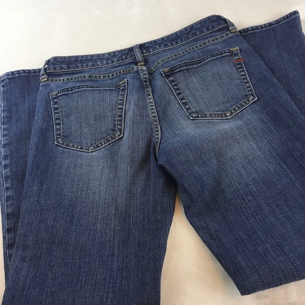 Gap 1969 Classic Denim Jeans Straight Size 6R - Picture 7 of 8